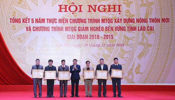 Lào Cai phấn đấu đến năm 2020 có 50 xã đạt chuẩn nông thôn mới