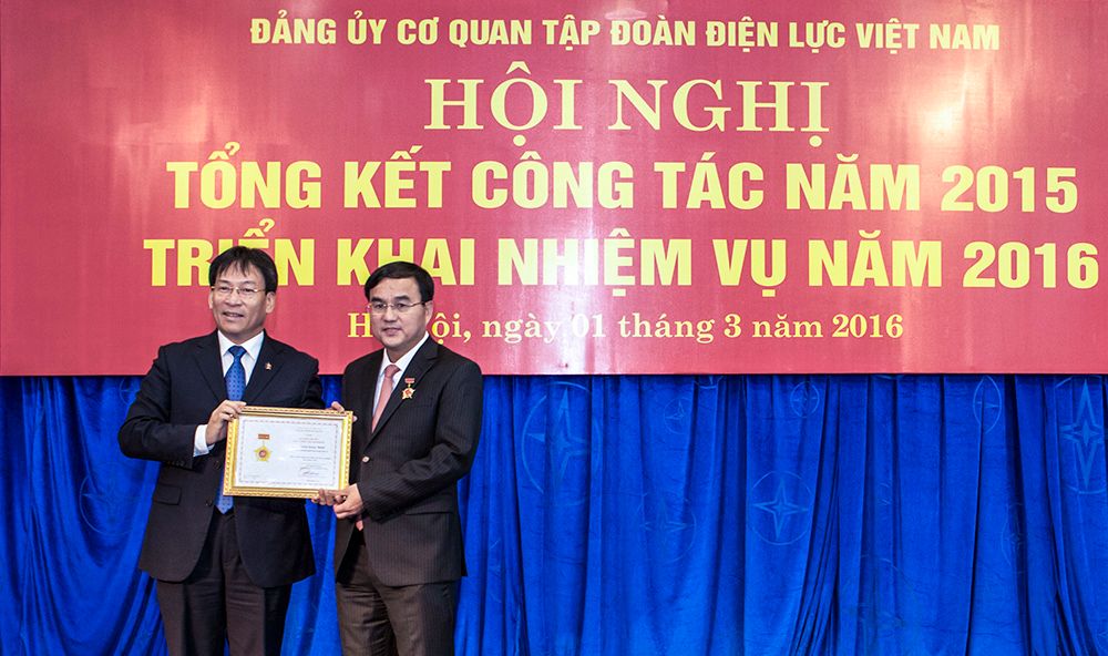 Đảng bộ cơ quan EVN tổng kết công tác năm 2015