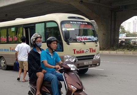 Hà Nội: Xe "rùa bò” bắt khách tùy tiện gần khu vực bến xe Mỹ Đình