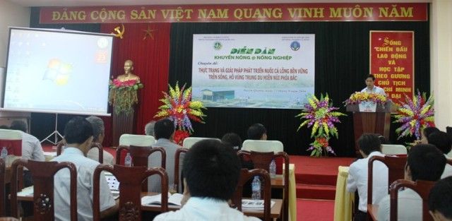 Phát huy tiềm năng nuôi cá lồng tại khu vực trung du miền núi phía Bắc