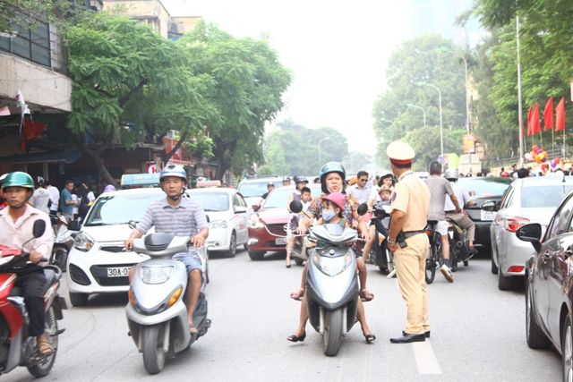 Hà Nội đảm bảo an toàn giao thông cho Lễ khai giảng năm học mới