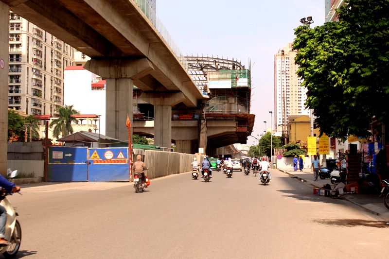 Hà Nội: Thêm một vụ tai nạn lao động tại công trình đường sắt trên cao