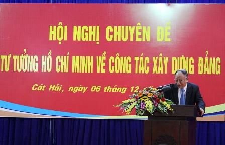 Huyện ủy Cát Hải (Hải Phòng) đưa Chỉ thị 05 của Bộ Chính trị vào cuộc sống