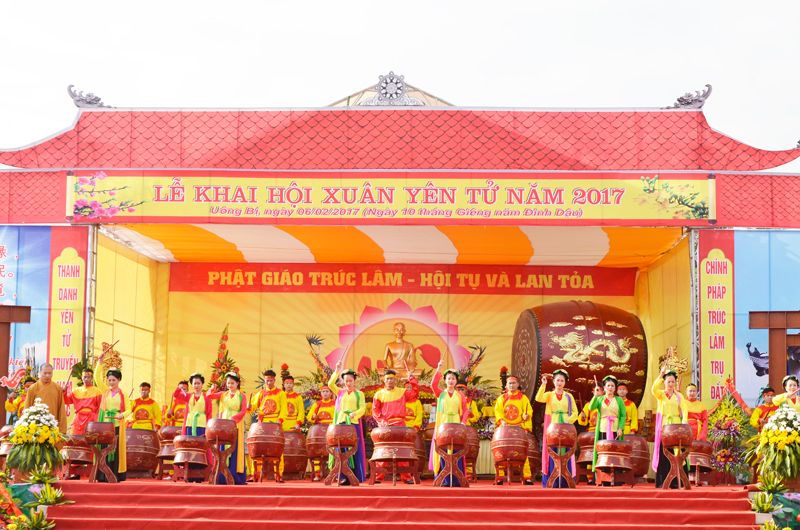 Khai hội Xuân Yên Tử 2017