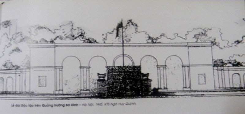 Người thiết kế Lễ đài Độc lập trên Quảng trường Ba Đình ngày 2/9/1945 quê Hưng Yên