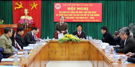 Hưng Yên nhân rộng các phong trào thi đua "Dân vận khéo" 