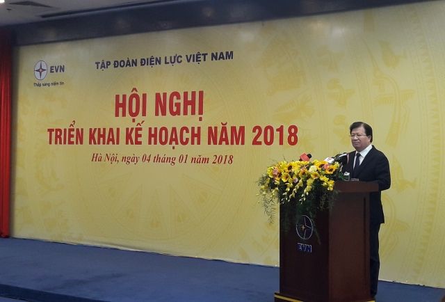 Tập đoàn Điện lực Việt Nam hoàn thành tốt nhiệm vụ năm 2017