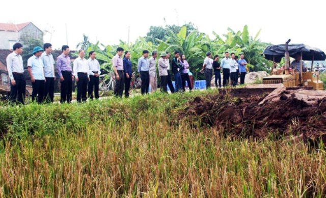 Vĩnh Tường:  Kinh nghiệm trong công tác tuyên truyền thực hiện nhiệm vụ “dồn điền, đổi thửa”