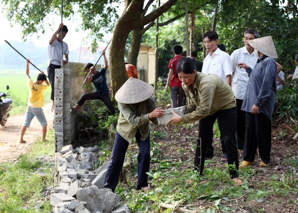 Khởi sắc bộ mặt nông thôn mới ở Lập Thạch