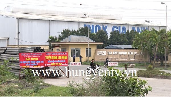 Hưng Yên xử phạt công ty Gia Anh 265 triệu đồng do xả thải vi phạm quy chuẩn