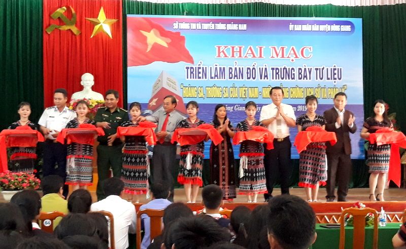 Triển lãm “Hoàng Sa, Trường Sa của Việt Nam - Những bằng chứng lịch sử và pháp lý” tại Quảng Nam