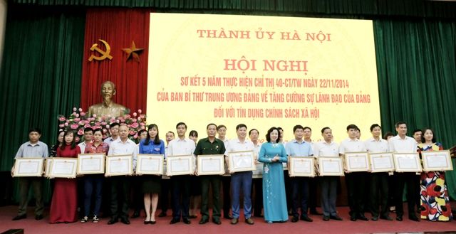 Hà Nội đi đầu về tín dụng chính sách từ cơ chế đặc thù riêng có