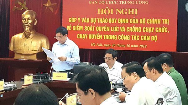 Quyết liệt ngăn chặn nạn chạy chức, chạy quyền