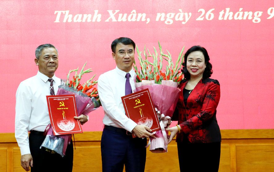 Hà Nội: Quận ủy Thanh Xuân có Bí thư mới