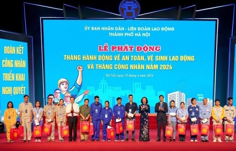 Phát động Tháng hành động về an toàn vệ sinh lao động và Tháng Công nhân năm 2024