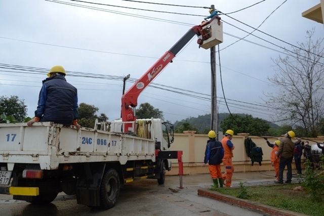 Bảo đảm đủ điện ở khu cách ly ở Lào Cai