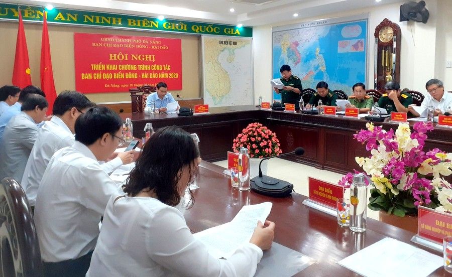 Triển khai chương trình công tác chỉ đạo Biển Đông - hải đảo năm 2020