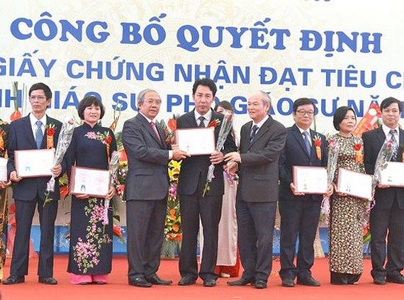 Hạn cuối ứng viên ghi tên xét công nhận đạt tiêu chuẩn chức danh GS, PGS năm 2020 là ngày 2/4