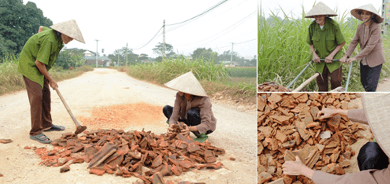 Vợ chồng “vá đường” và sự lan tỏa của việc tử tế