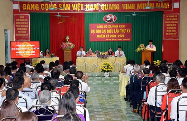 Yên Bình hoàn thành đại hội chi, đảng bộ cấp cơ sở nhiệm kỳ 2020 - 2025