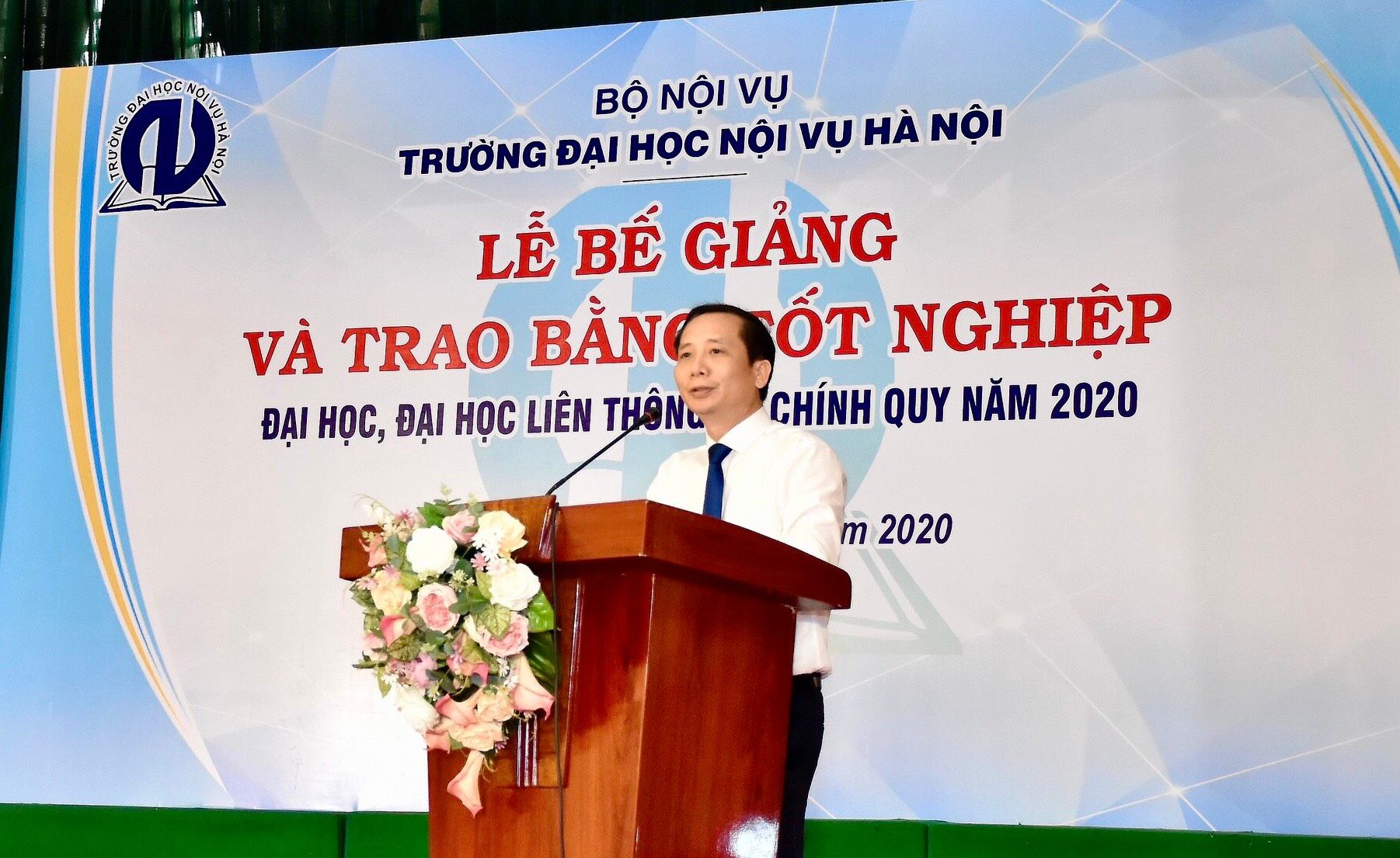 Trường Đại học Nội vụ Hà Nội tổ chức Lễ bế giảng năm 2020