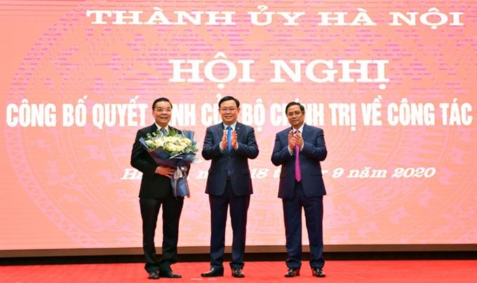 Đồng chí Chu Ngọc Anh giữ chức Phó Bí thư Thành ủy Hà Nội