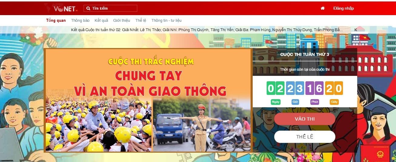 Hơn 32,5 vạn lượt thi trắc nghiệm “Chung tay vì an toàn giao thông”