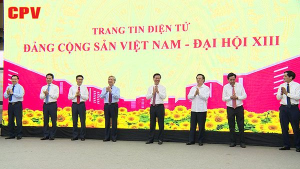 Khai trương Trang tin điện tử Đảng Cộng sản Việt Nam - Đại hội XIII