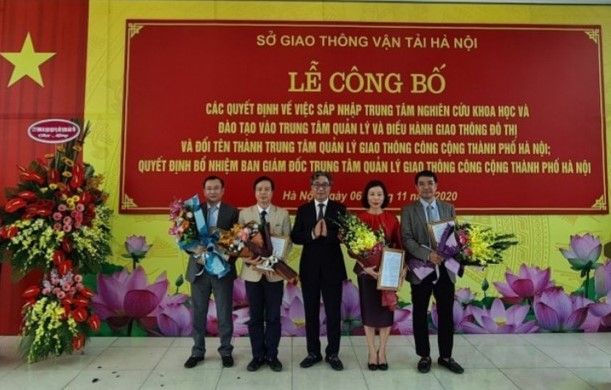 Hà Nội: Thành lập Trung tâm Quản lý giao thông công cộng 