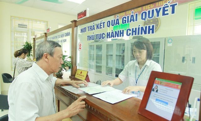 Yên Lạc duy trì hoạt động hiệu quả Bộ phận Một cửa cấp xã