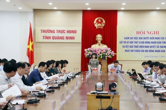 Quảng Ninh: Tăng cường kiểm tra, giám sát công tác giải quyết kiến nghị của cử tri