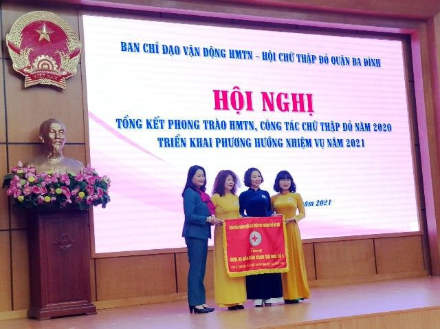 Chữ Thập đỏ Ba Đình (Hà Nội): Dù khó khăn vì COVID-19, vẫn đáp ứng cao yêu cầu nhiệm vụ