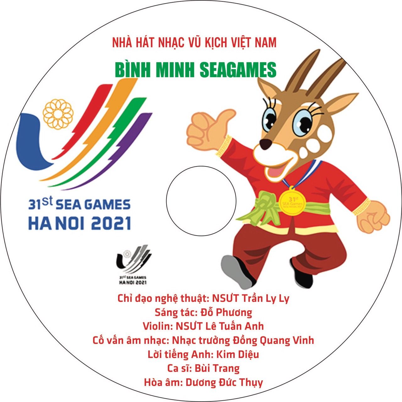 Nhà hát Nhạc vũ kịch Việt Nam ra mắt ca khúc về SEA Games 31