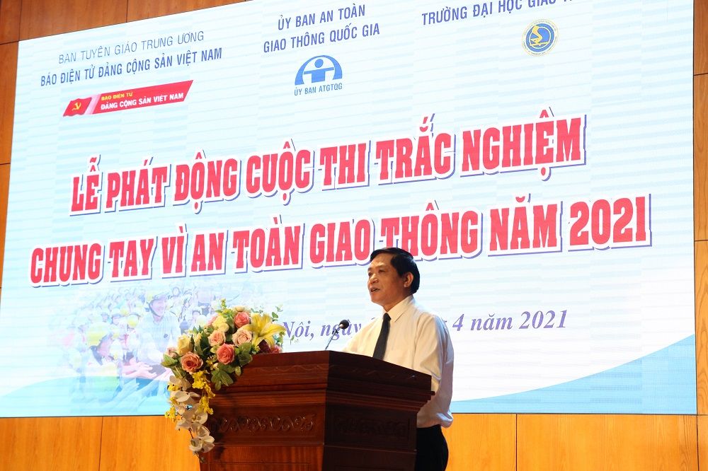 Phát động Cuộc thi trắc nghiệm “Chung tay vì an toàn giao thông” năm 2021