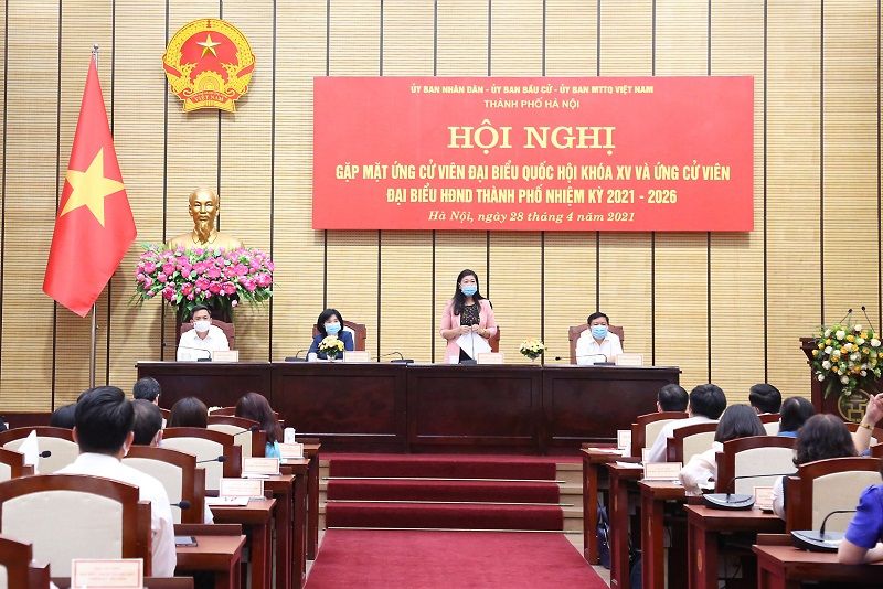 Hà Nội: Gặp mặt ứng cử viên đại biểu Quốc hội, đại biểu HĐND TP