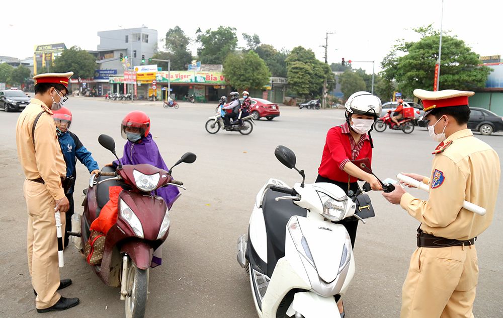 Đảm bảo an ninh trật tự, an toàn giao thông phục vụ bầu cử