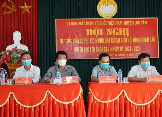 Yên Bái: Hoàn thành việc tiếp xúc cử tri với các ứng cử viên HĐND huyện Lục Yên