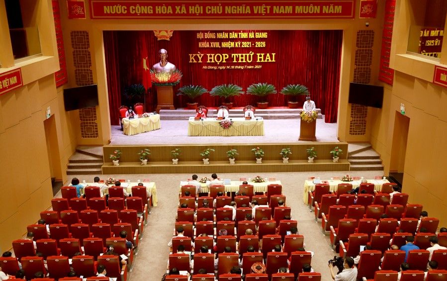 Hà Giang: Khai mạc Kỳ họp thứ hai HĐND khóa XVIII, nhiệm kỳ 2021 – 2026