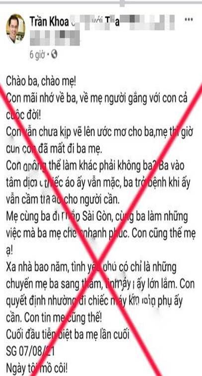 Bài học về tin giả trên mạng xã hội