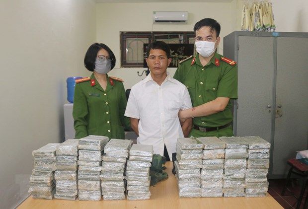 Điện Biên: Phá chuyên án ma túy, thu giữ 98 bánh heroin