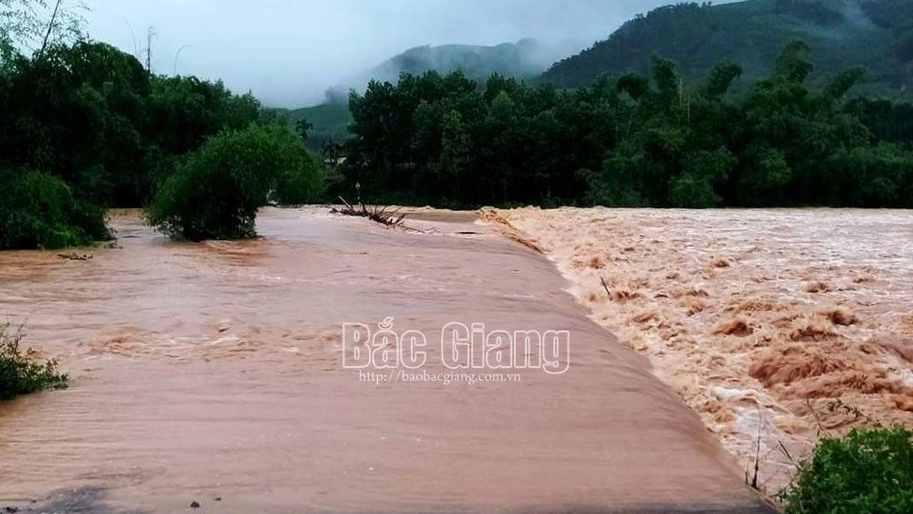 Bắc Giang: Mưa lớn, 29 thôn tại huyện Sơn Động bị chia cắt cục bộ