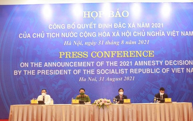 3.026 phạm nhân được đặc xá năm 2021