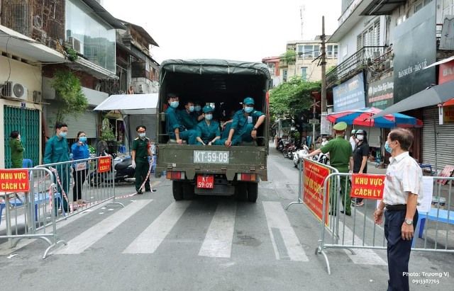 Những lực lượng tham gia chống dịch COVID-19 tại cấp xã