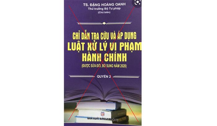 Bộ Tư pháp đề nghị làm rõ việc mạo danh thứ trưởng biên soạn sách