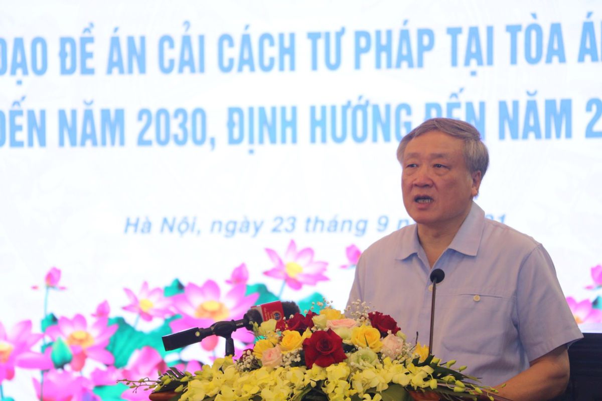 Tòa án là “hạt nhân” trong cải cách tư pháp