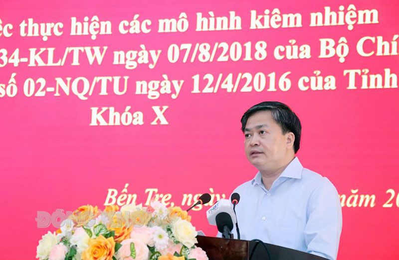 Bến Tre có hơn 1.000 cán bộ lãnh đạo kiêm nhiệm