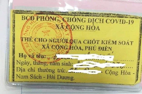 Hải Dương đình chỉ cán bộ xã thu tiền xác nhận “giấy đi đường”