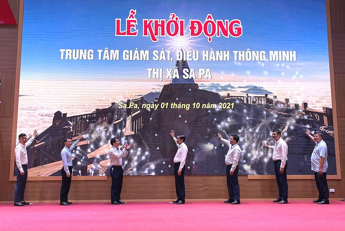 Lào Cai: Khởi động Trung tâm giám sát, điều hành thông minh