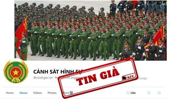 Cẩn trọng với fanpage giả mạo các cơ quan chức năng