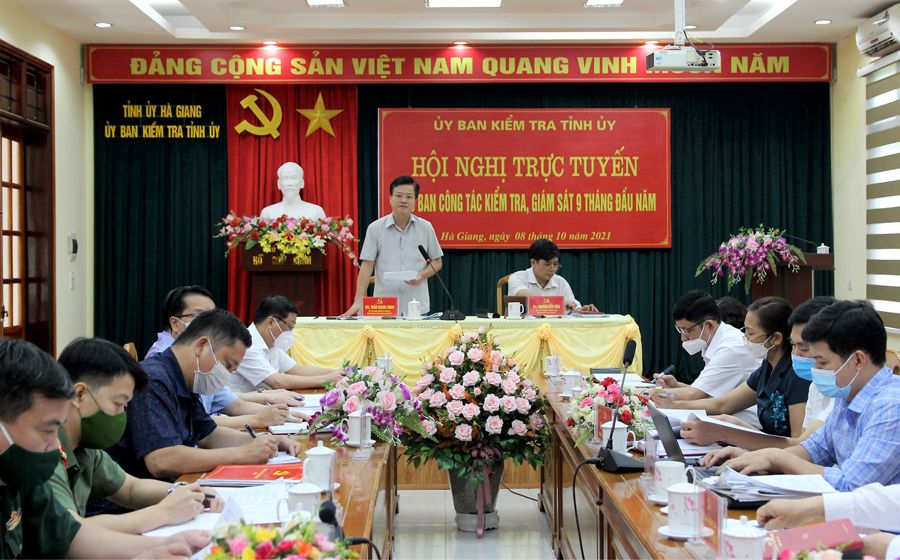 Hà Giang: Nội dung kiểm tra, giám sát bám sát yêu cầu thực hiện nhiệm vụ chính trị, công tác xây dựng Đảng